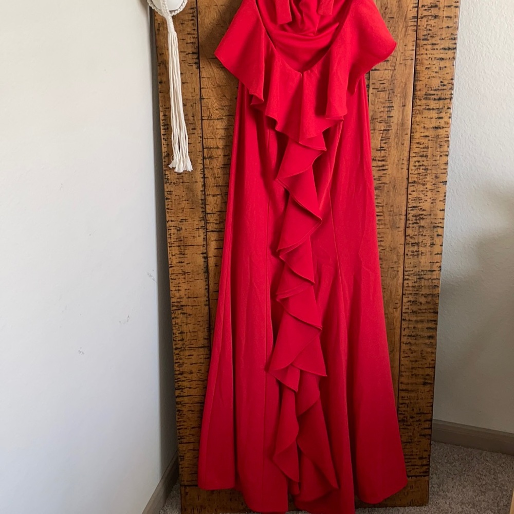 Xscape red dress!